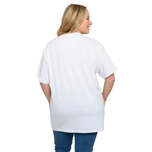 Disney Women's Plus Size Minnie Mouse T-Shirt Sketch Art White (Size 4X Only) - Picture 4 of 6